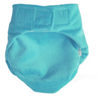 Turquoise Minkytimes Nappy