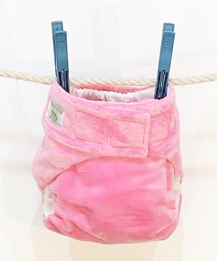 Pretty Pink Minkytimes Nappy
