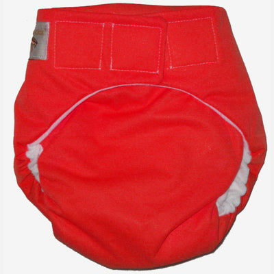 Anytimes Newborn Red Nappy